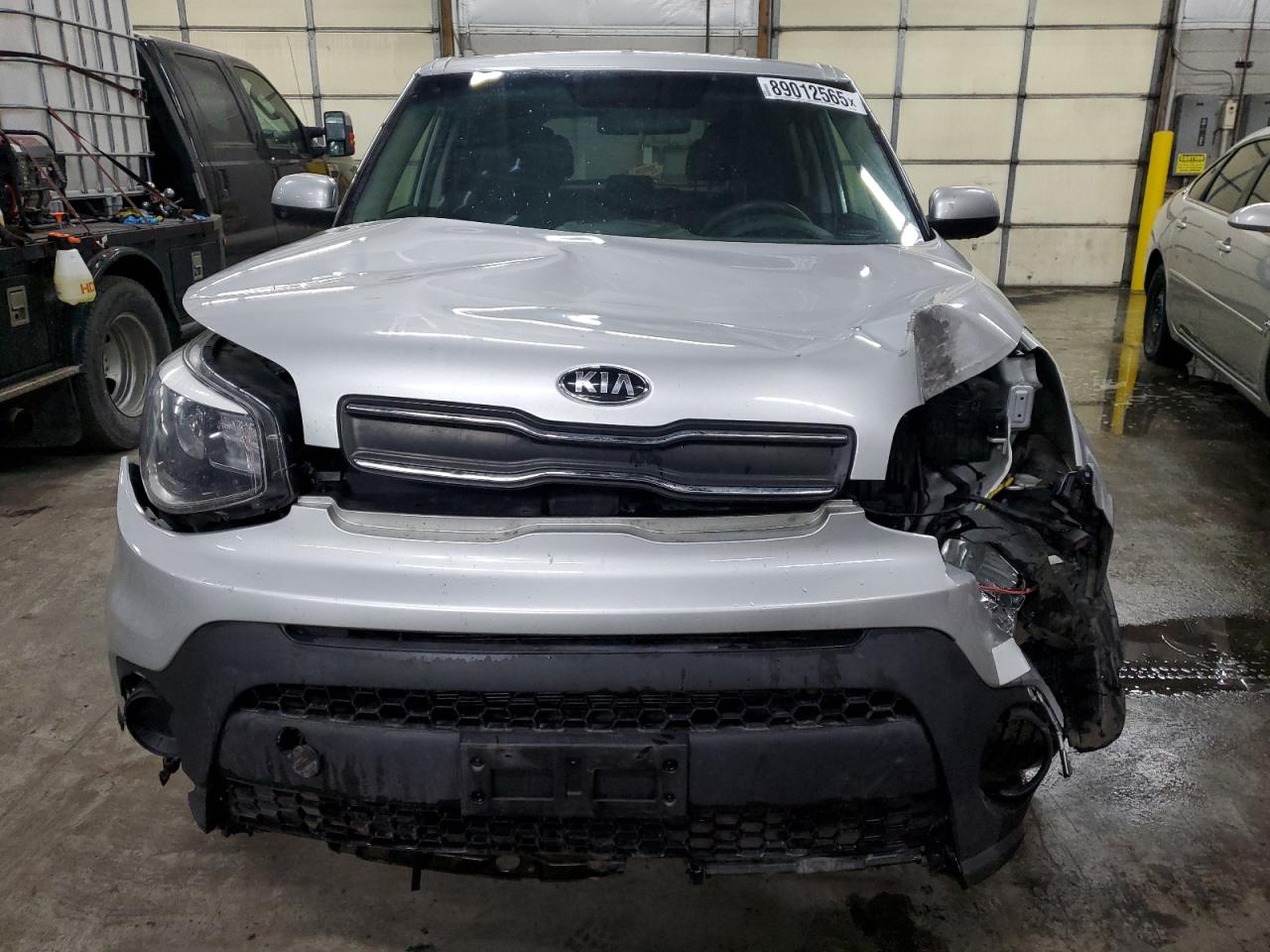2018 KIA Soul VIN KNDJN2A22J7571693 Copart auction photo, front end damage thumbnail 5