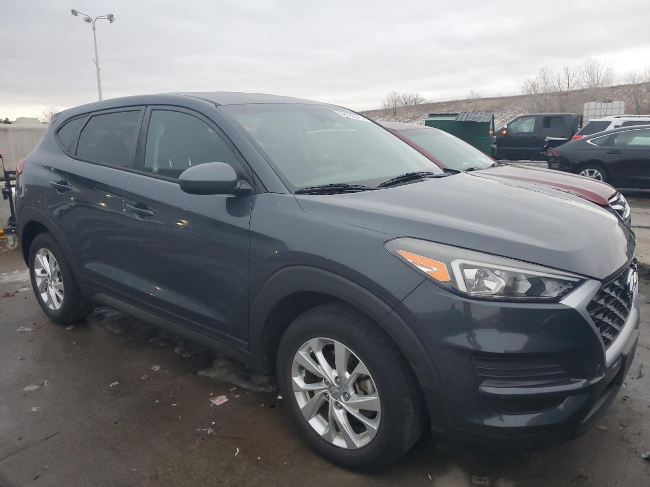 2019 Hyundai Tucson VIN KM8J23A42KU939790 Copart auction photo, hail damage thumbnail 4