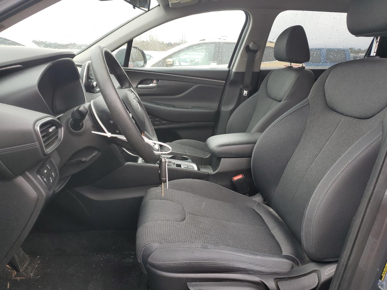 2019 Hyundai Santa Fe VIN 5NMS2CAD8KH093956 Copart auction photo, front end damage thumbnail 7