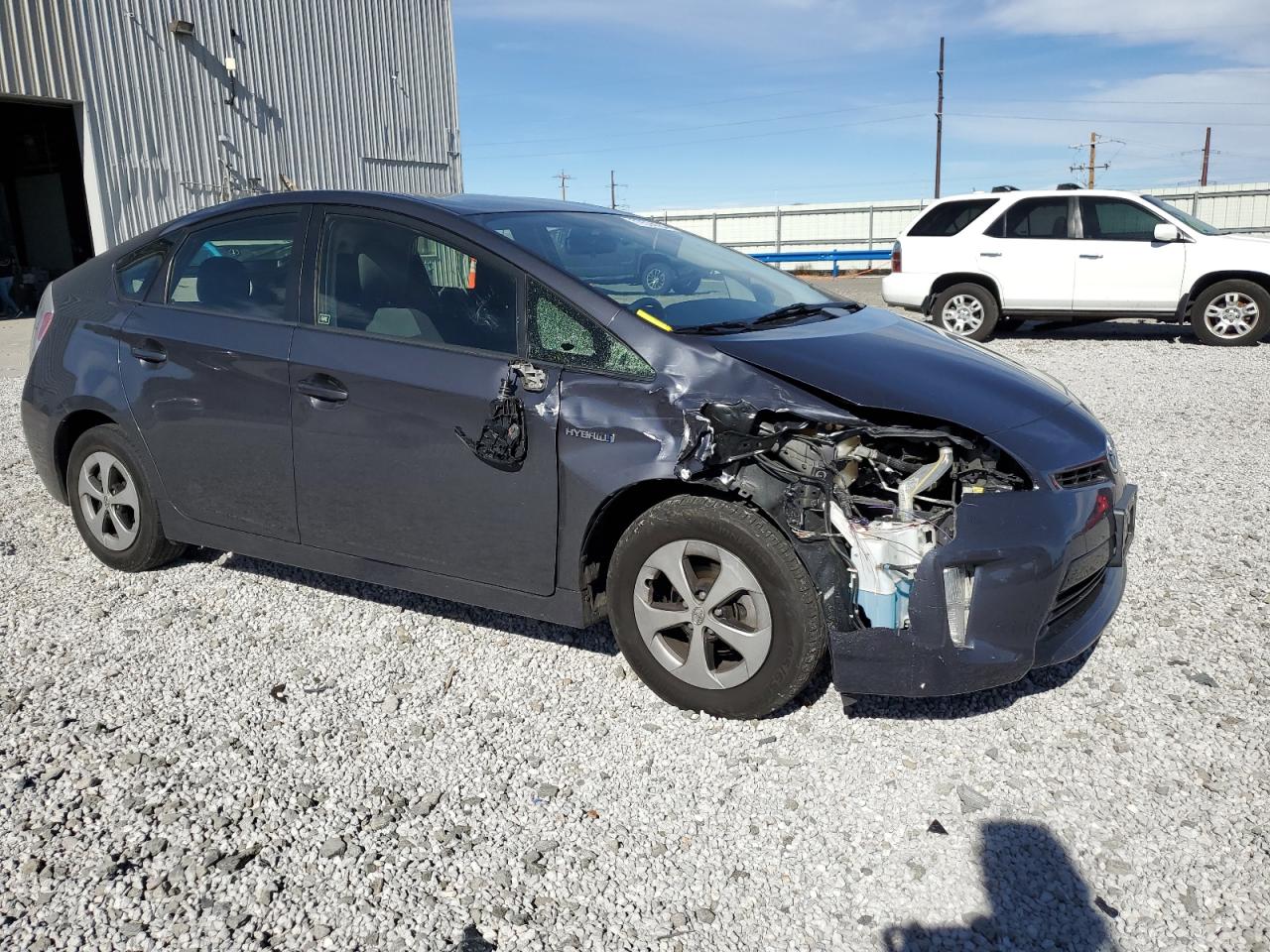 2013 Toyota Prius VIN JTDKN3DU8D5656108 Copart auction photo, side damage thumbnail 4