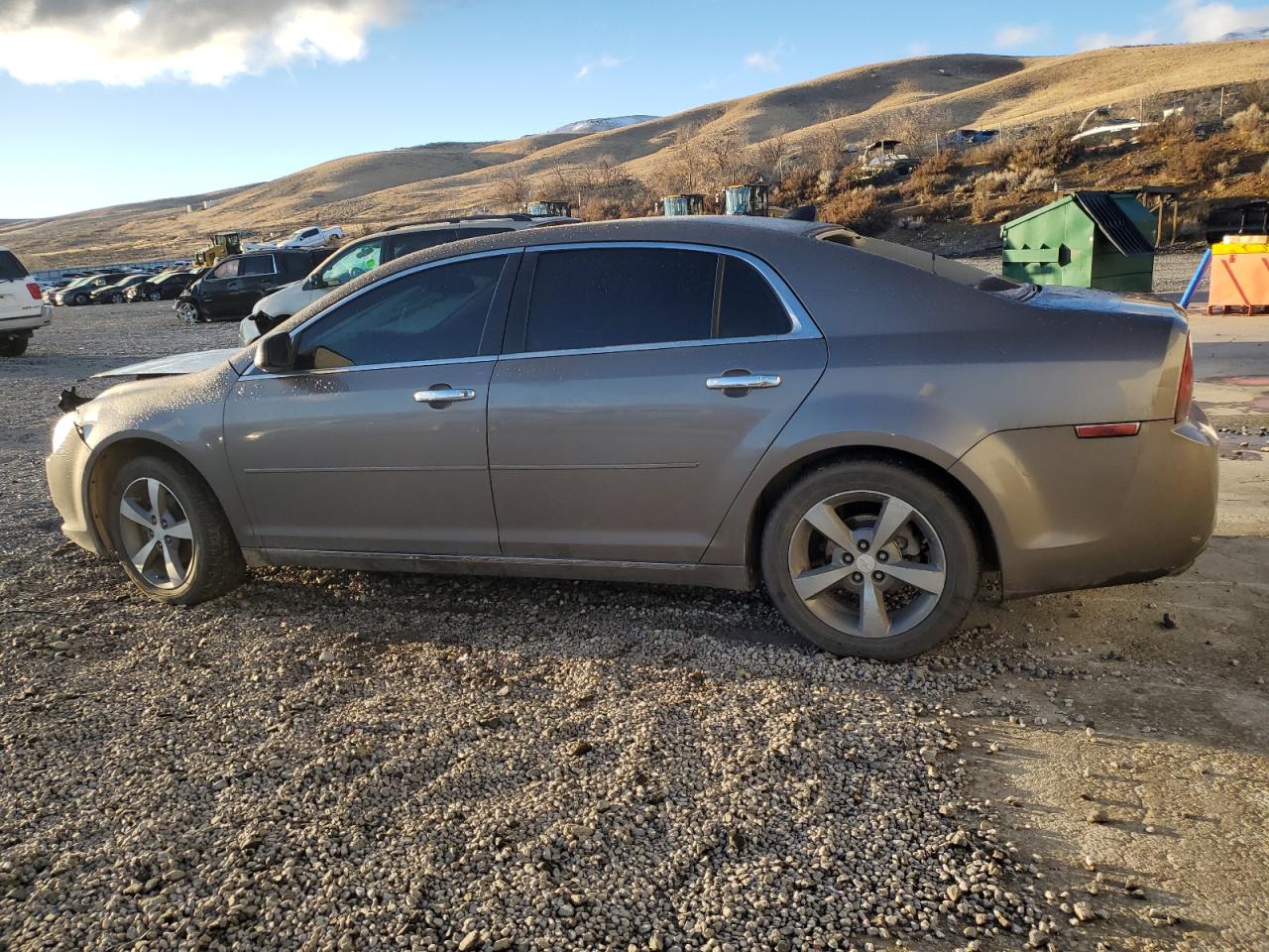 2012 Chevrolet Malibu VIN 1G1ZC5E07CF328420 Copart auction photo, front end / rear end damage thumbnail 2