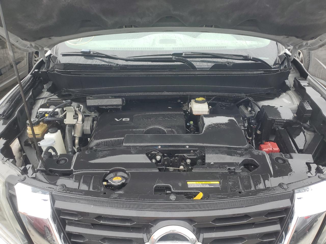 2018 Nissan Pathfinder VIN 5N1DR2MN7JC657396 Copart auction photo, water/flood damage thumbnail 12