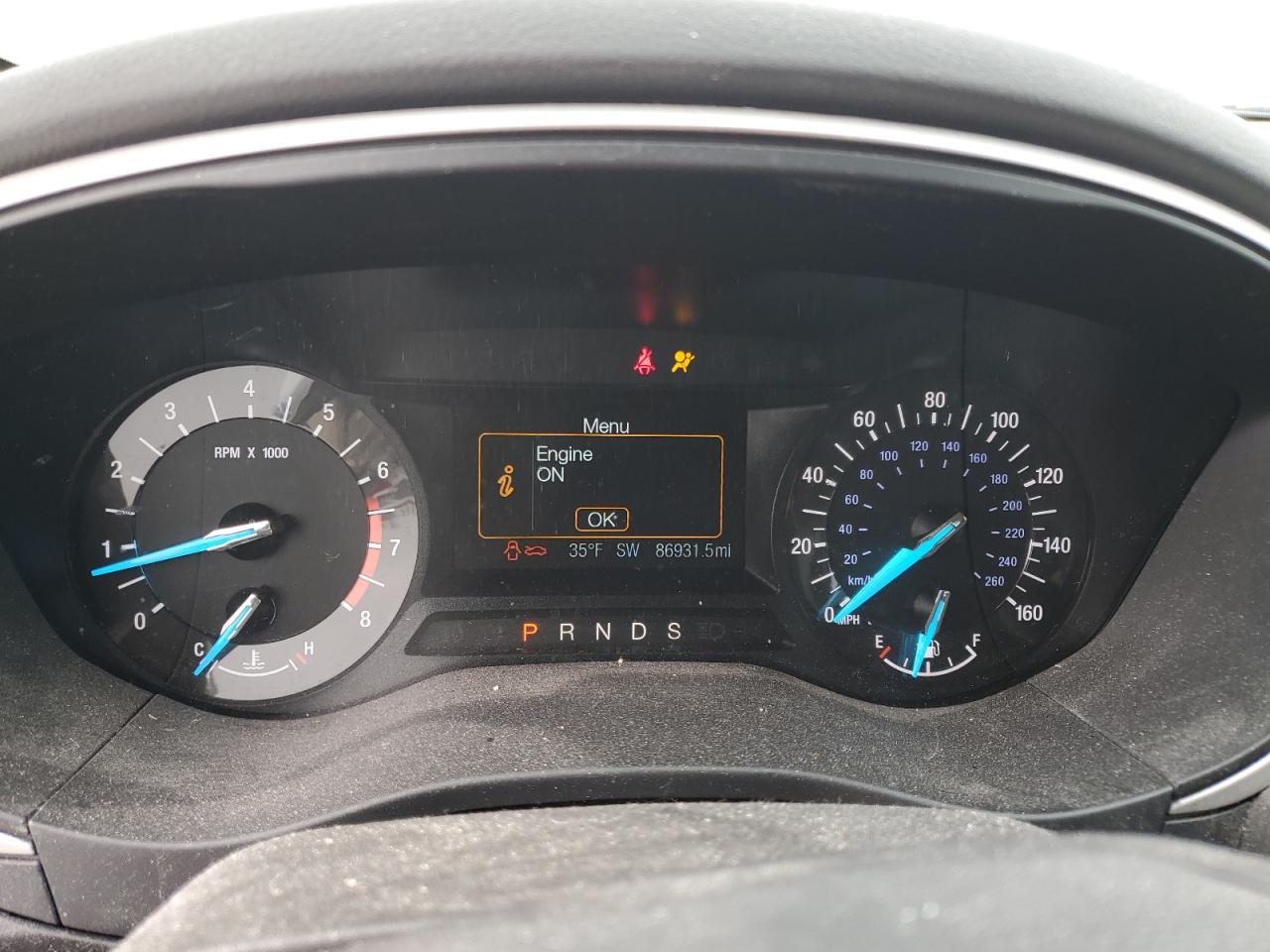 2014 Ford Fusion VIN 3FA6P0H70ER377559 Copart auction photo, rear end damage thumbnail 9