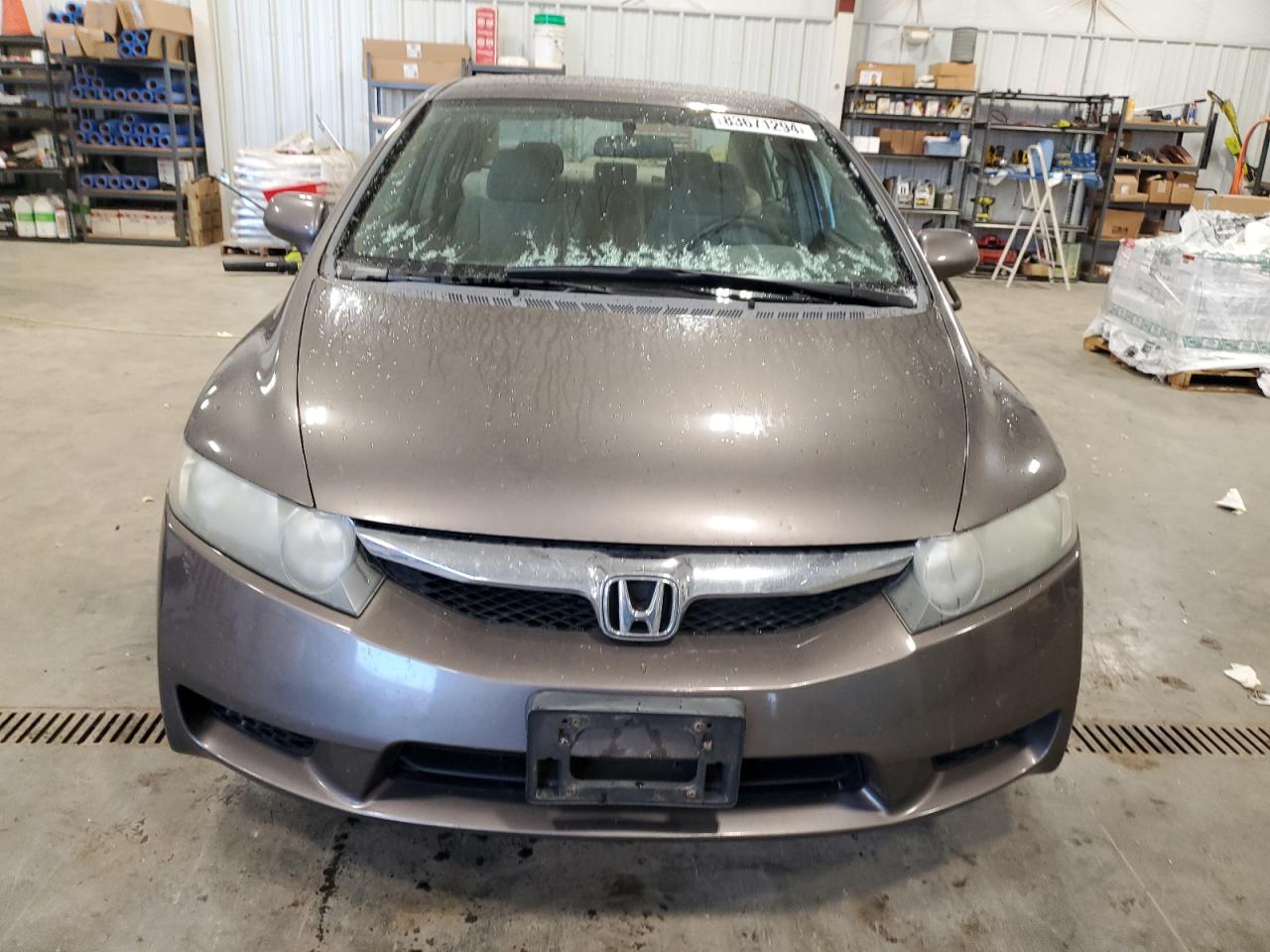 2010 Honda Civic VIN 19XFA1F5XAE007420 Copart auction photo, undercarriage / rear end damage thumbnail 5