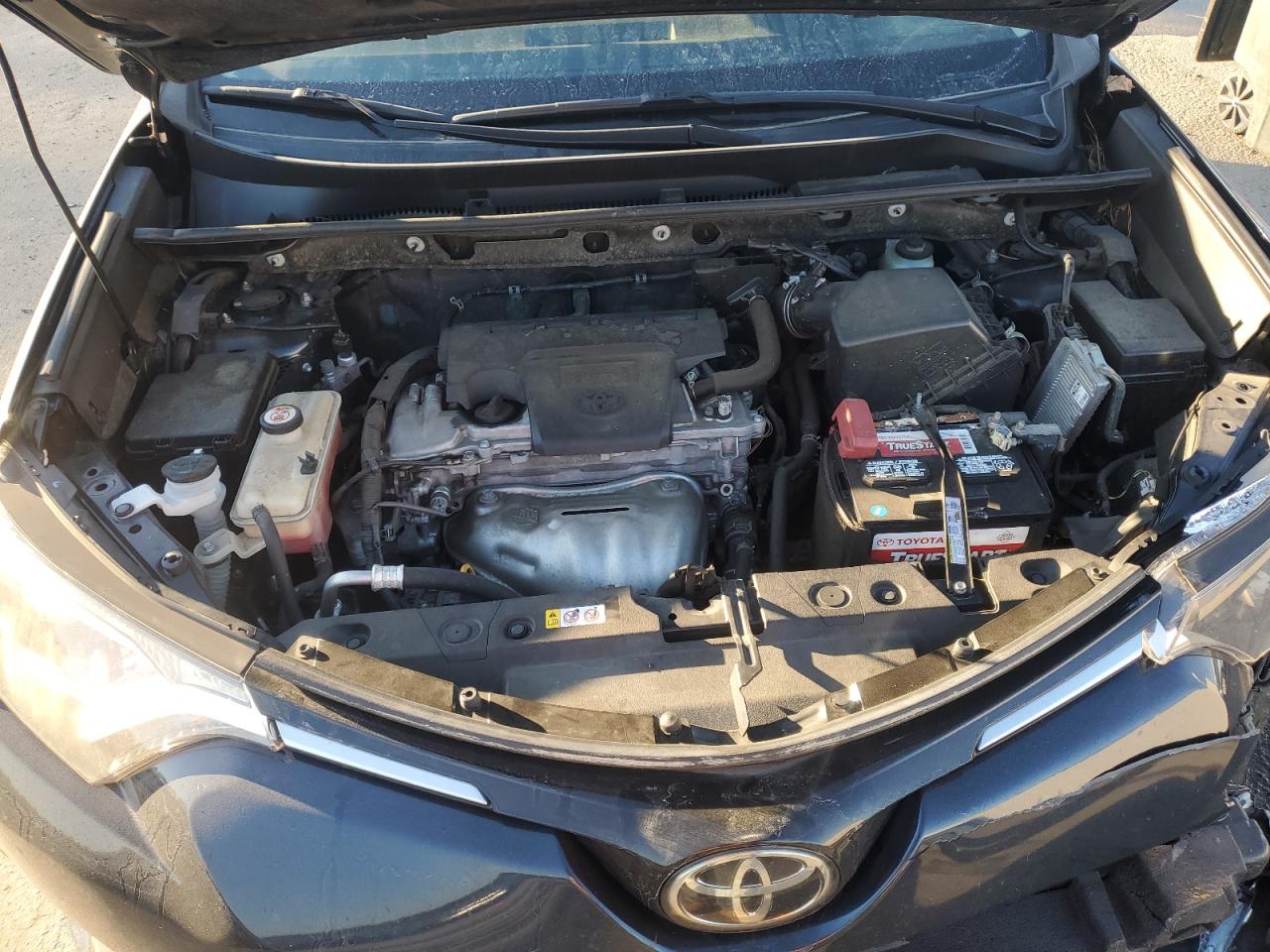 2018 Toyota RAV 4 VIN JTMWFREV1JJ206554 Copart auction photo, front end damage thumbnail 12