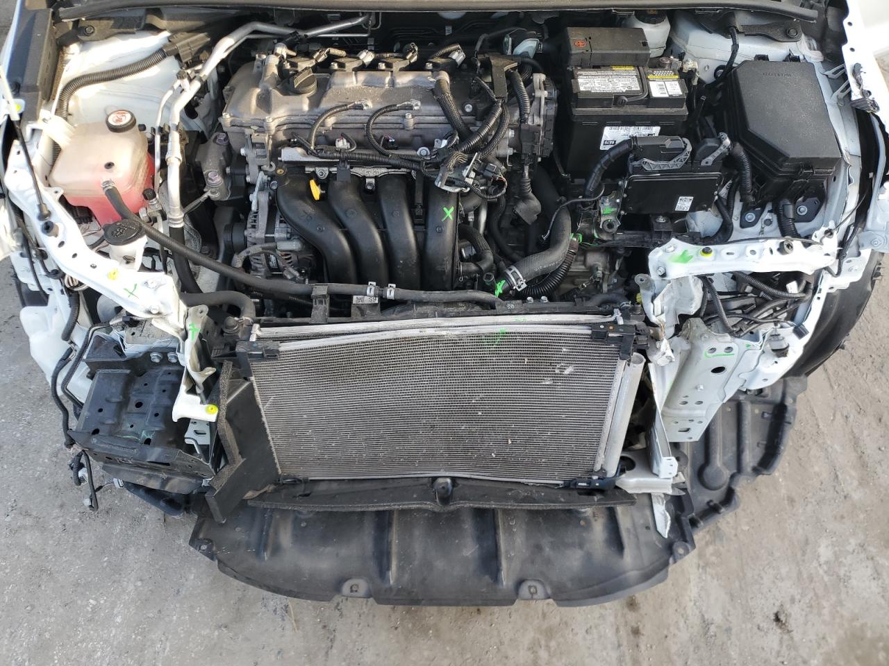 2021 Toyota Corolla VIN 5YFEPMAE2MP149167 Copart auction photo, front end / side damage thumbnail 13