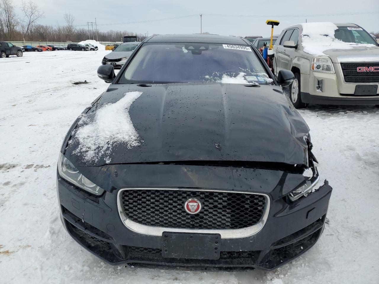 2017 Jaguar XE VIN SAJAK4BV8HA977697 Copart auction photo, front end damage thumbnail 5