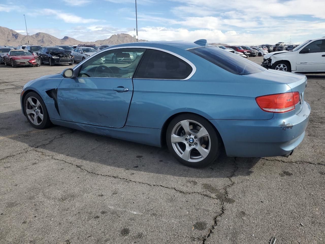2009 BMW 3er VIN WBAWV13569P123408 Copart auction photo, side damage thumbnail 2