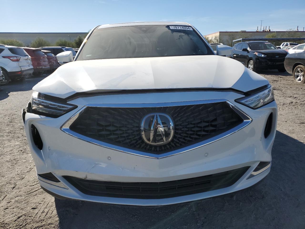 2022 Acura MDX VIN 5J8YD9H4XNL004468 Copart auction photo, front end damage thumbnail 5