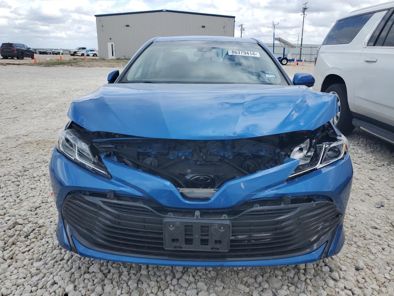 2020 Toyota Camry VIN 4T1C11AK3LU303508 Copart auction photo, all over / hail damage thumbnail 5