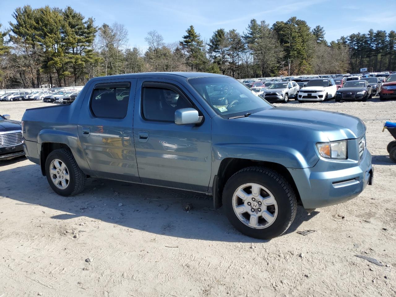 2007 Honda Ridgeline VIN 2HJYK16467H548048 Copart auction photo, rear end / minor dent/scratches damage thumbnail 4