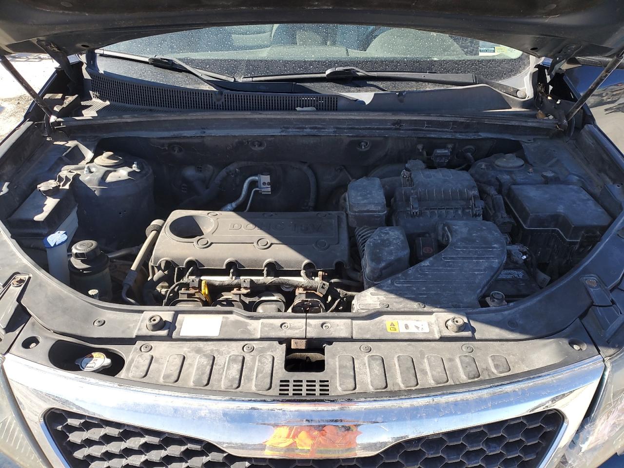 2013 KIA Sorento VIN 5XYKT3A11DG381091 Copart auction photo, front end / all over damage thumbnail 13