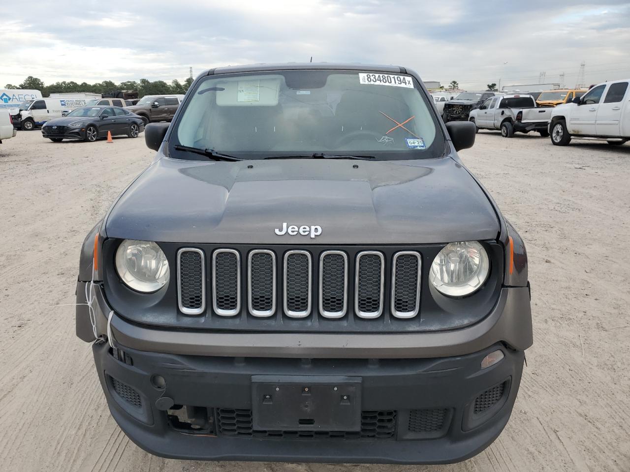 2016 Jeep Renegade VIN ZACCJAAT5GPC94993 Copart auction photo, side damage thumbnail 5