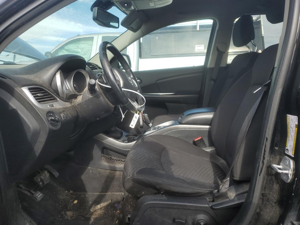2014 Dodge Journey VIN 3C4PDDBGXET265099 Copart auction photo, undercarriage / front end damage thumbnail 7
