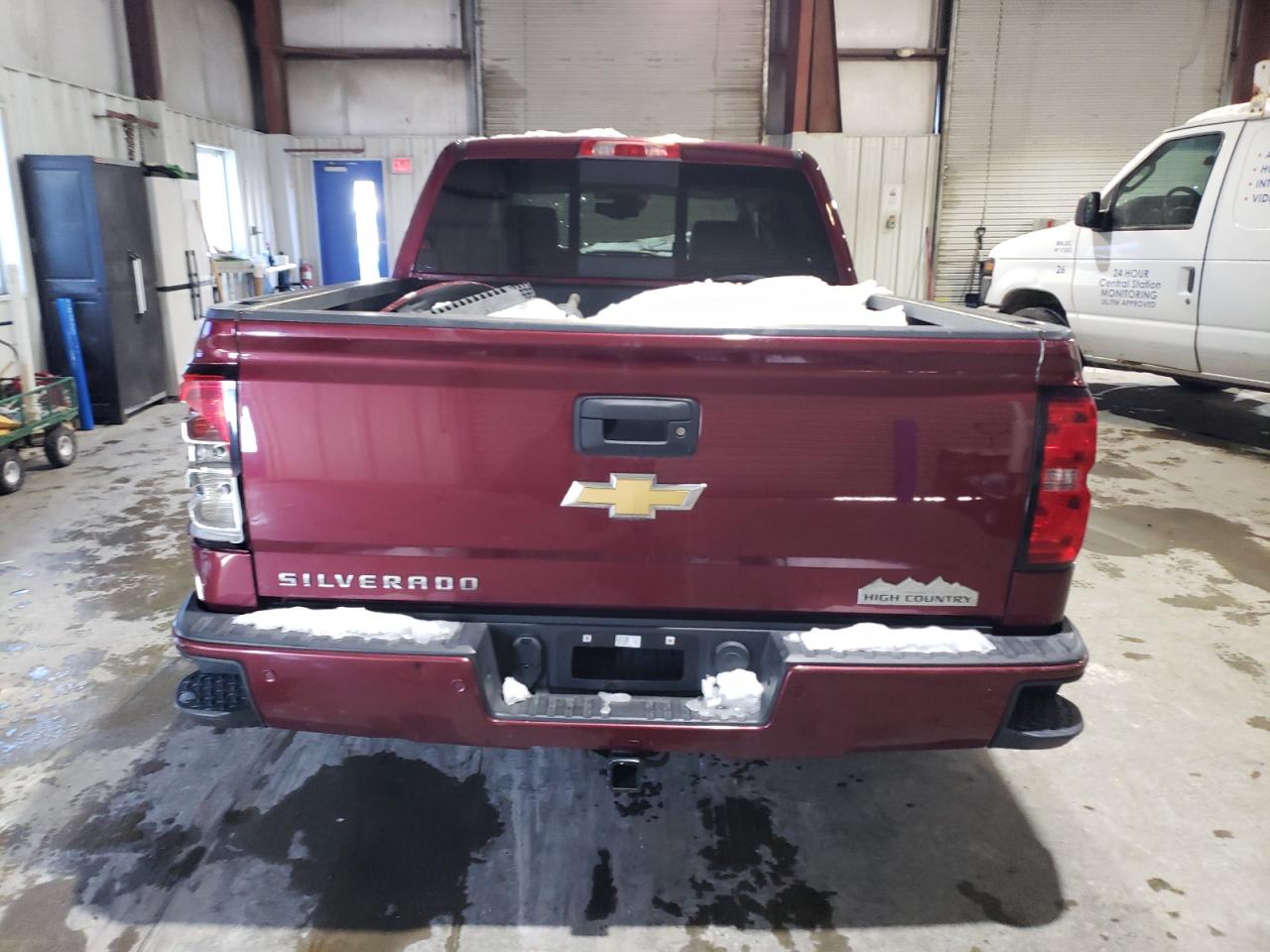 2015 Chevrolet Silverado VIN 3GCUKTEC0FG148296 Copart auction photo, front end / side damage thumbnail 6