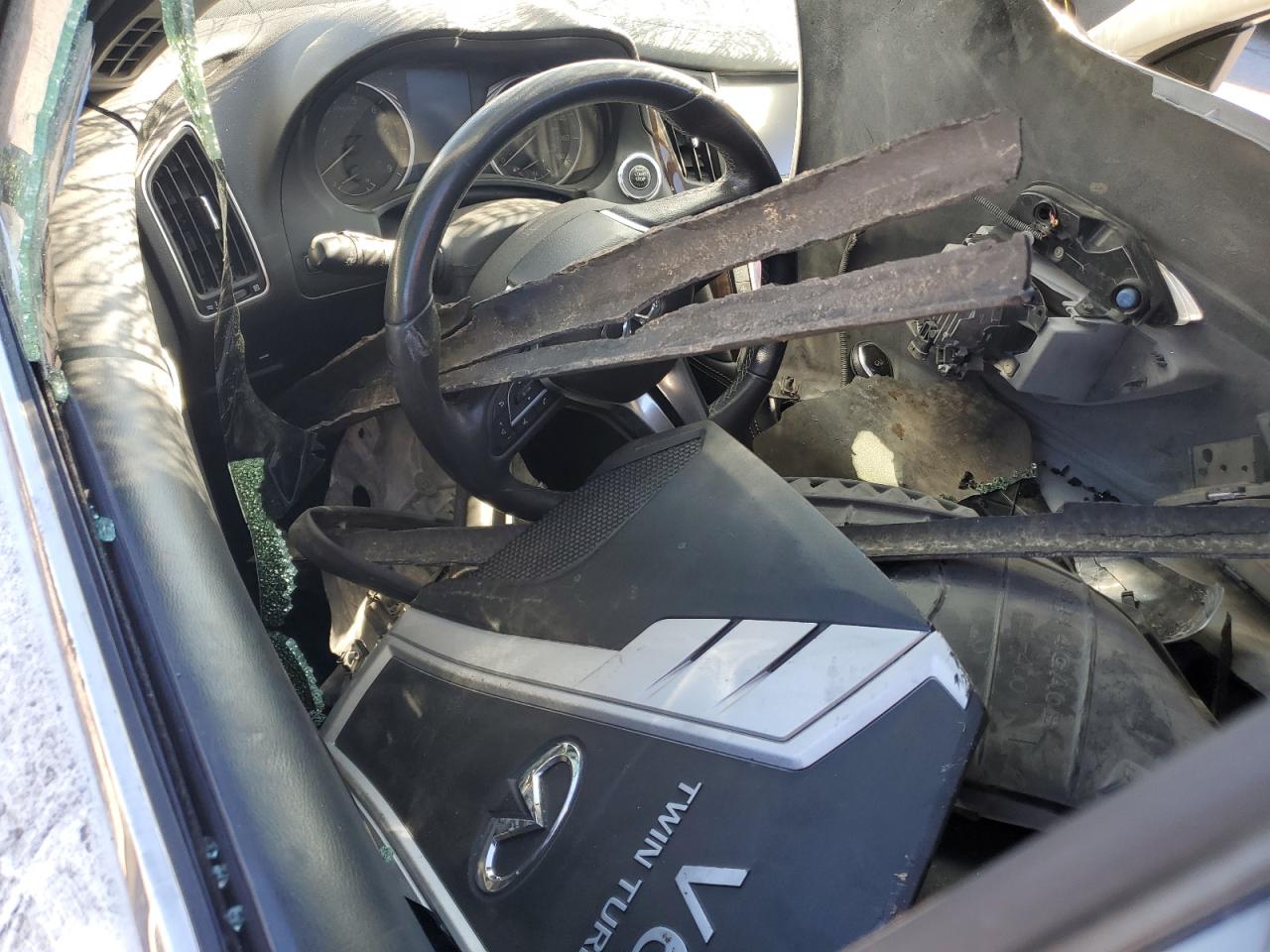 2018 Infiniti Q50 VIN JN1EV7AP7JM357992 Copart auction photo, stripped damage thumbnail 8
