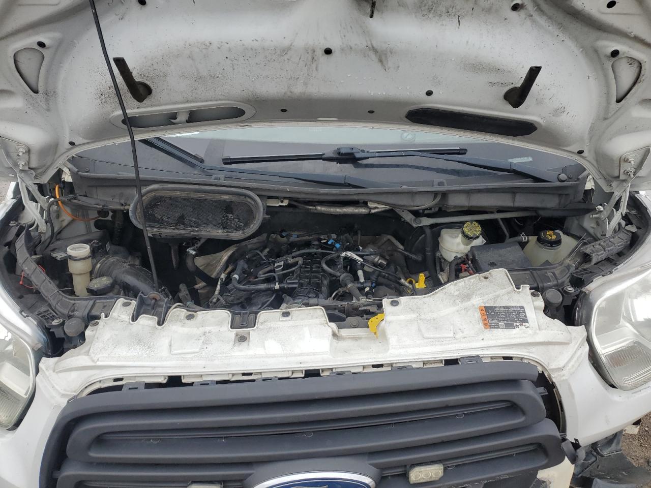 2016 Ford Transit VIN 1FTYR2XG9GKA01184 Copart auction photo, front end / minor dent/scratches damage thumbnail 12