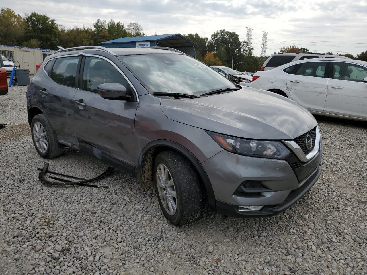 2021 Nissan Rogue VIN JN1BJ1BV5MW302409 Copart auction photo, side damage thumbnail 4
