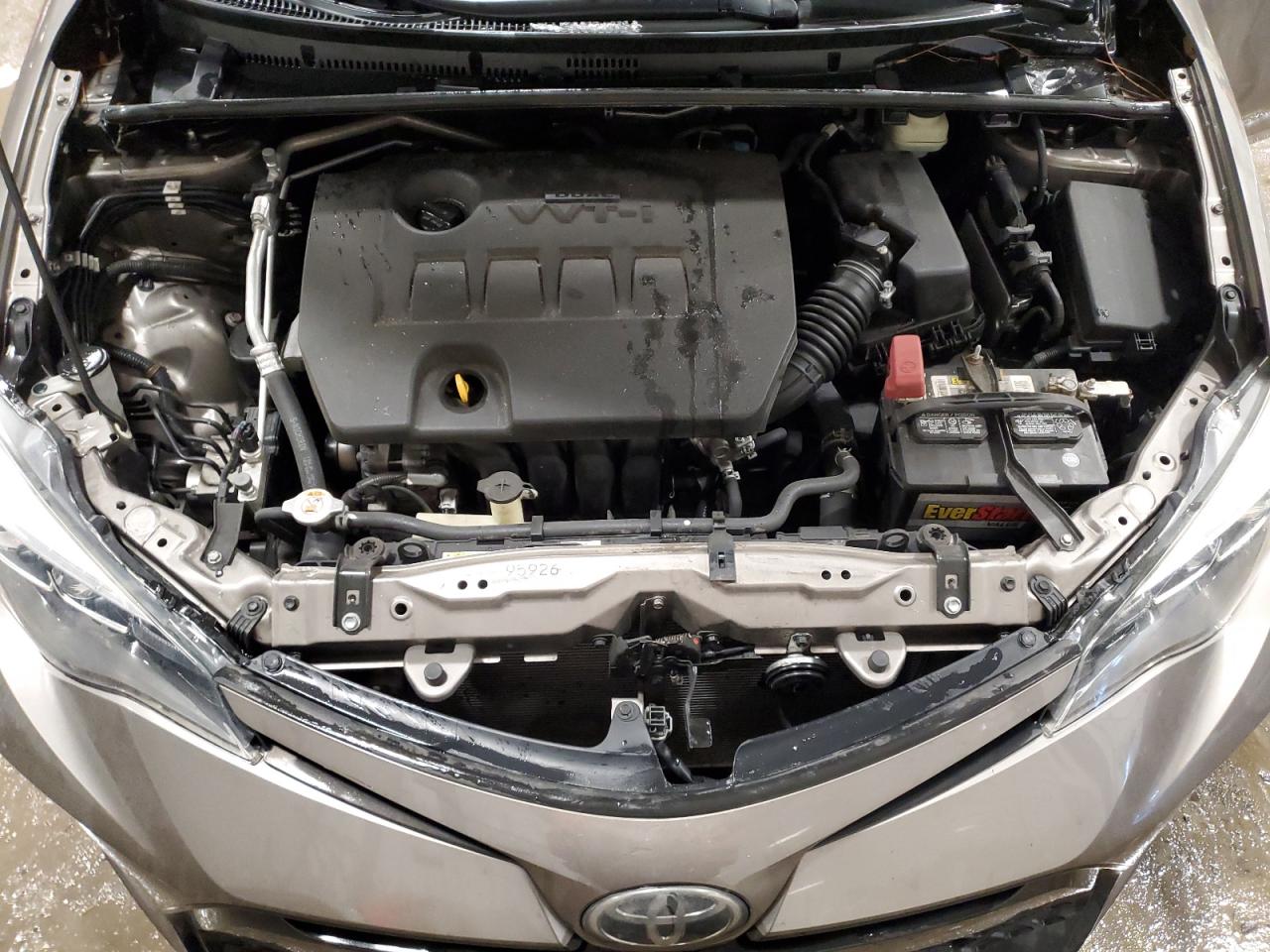 2018 Toyota Corolla VIN 2T1BURHE3JC117743 Copart auction photo, rear end / side damage thumbnail 11
