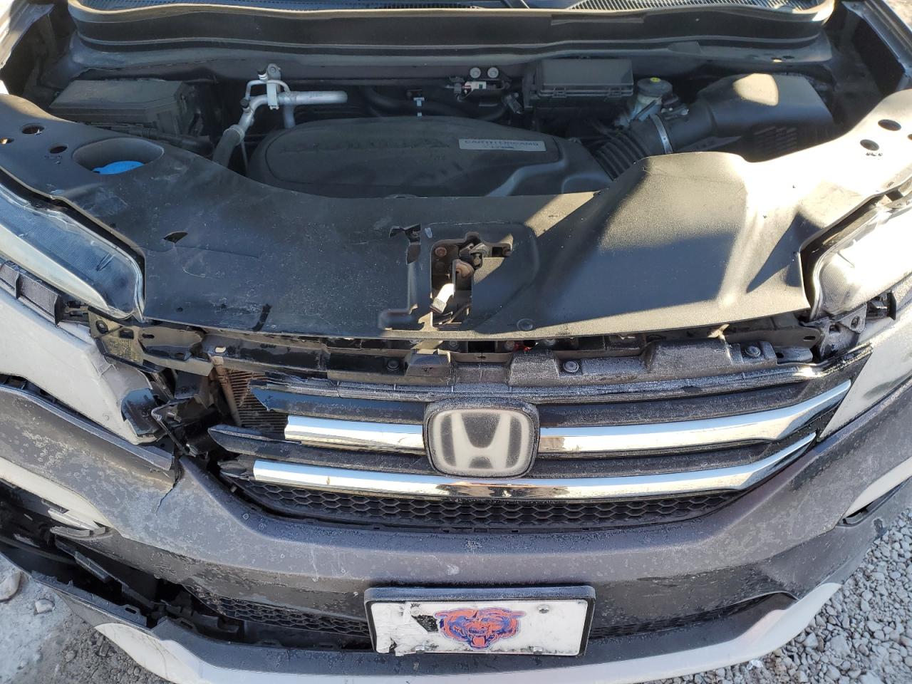 2016 Honda Pilot VIN 5FNYF6H99GB052228 Copart auction photo, front end damage thumbnail 12