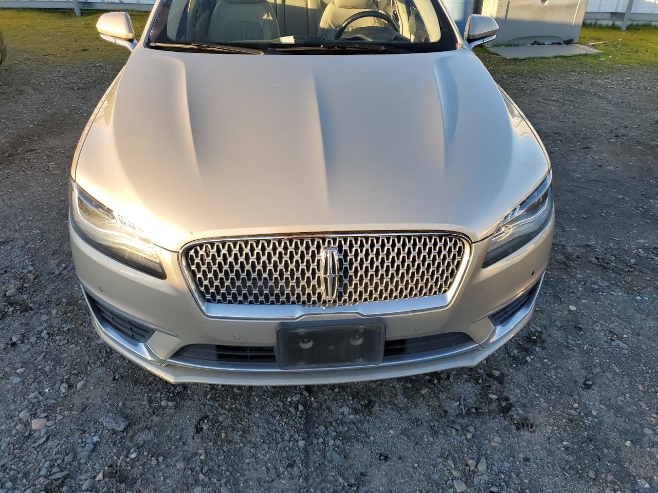 2017 Lincoln MKZ VIN 3LN6L5MU9HR655390 Copart auction photo, rear end / side damage thumbnail 11