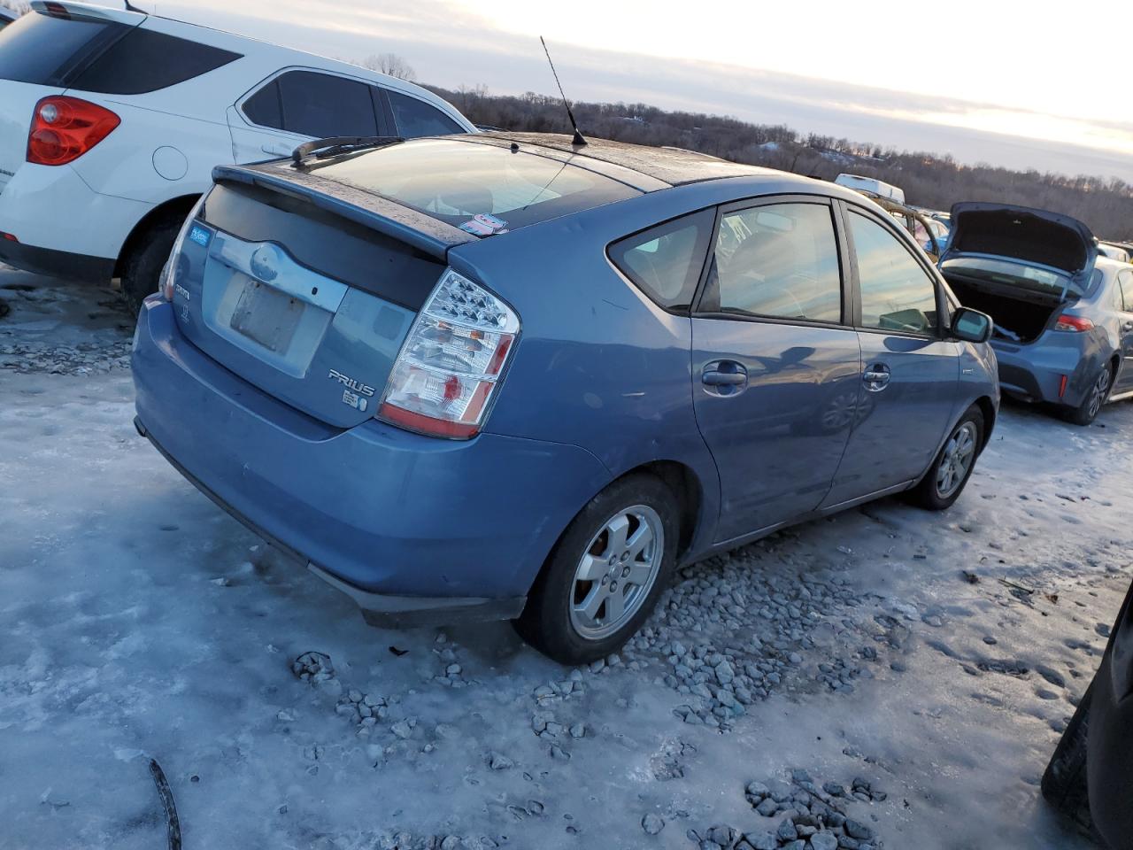 2008 Toyota Prius VIN JTDKB20U287759625 Copart auction photo, front end damage thumbnail 3