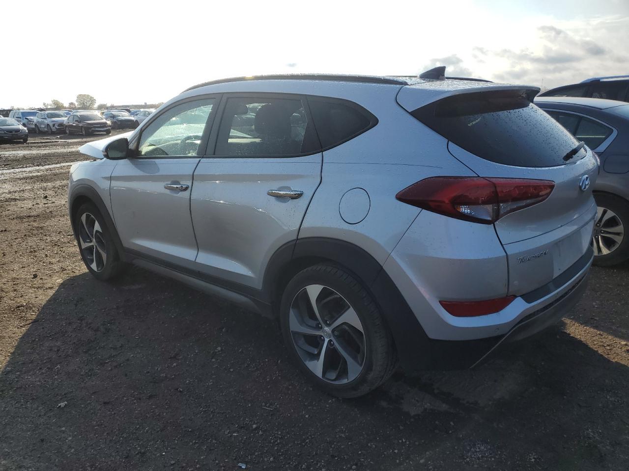2016 Hyundai Tucson VIN KM8J33A29GU154976 Copart auction photo, front end damage thumbnail 2