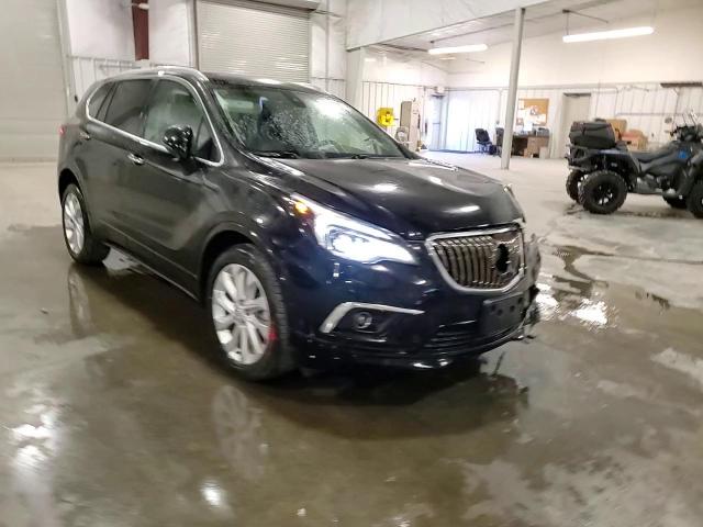 2017 Buick Envision VIN LRBFXFSX5HD198189 Copart auction photo, front end / side damage thumbnail 12