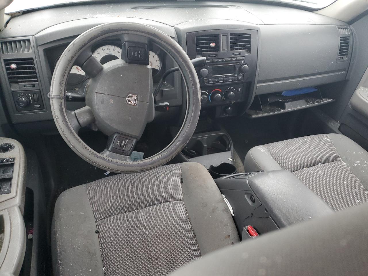 2007 Dodge Dakota VIN 1D7HW28K57S270526 Copart auction photo, all over damage thumbnail 8