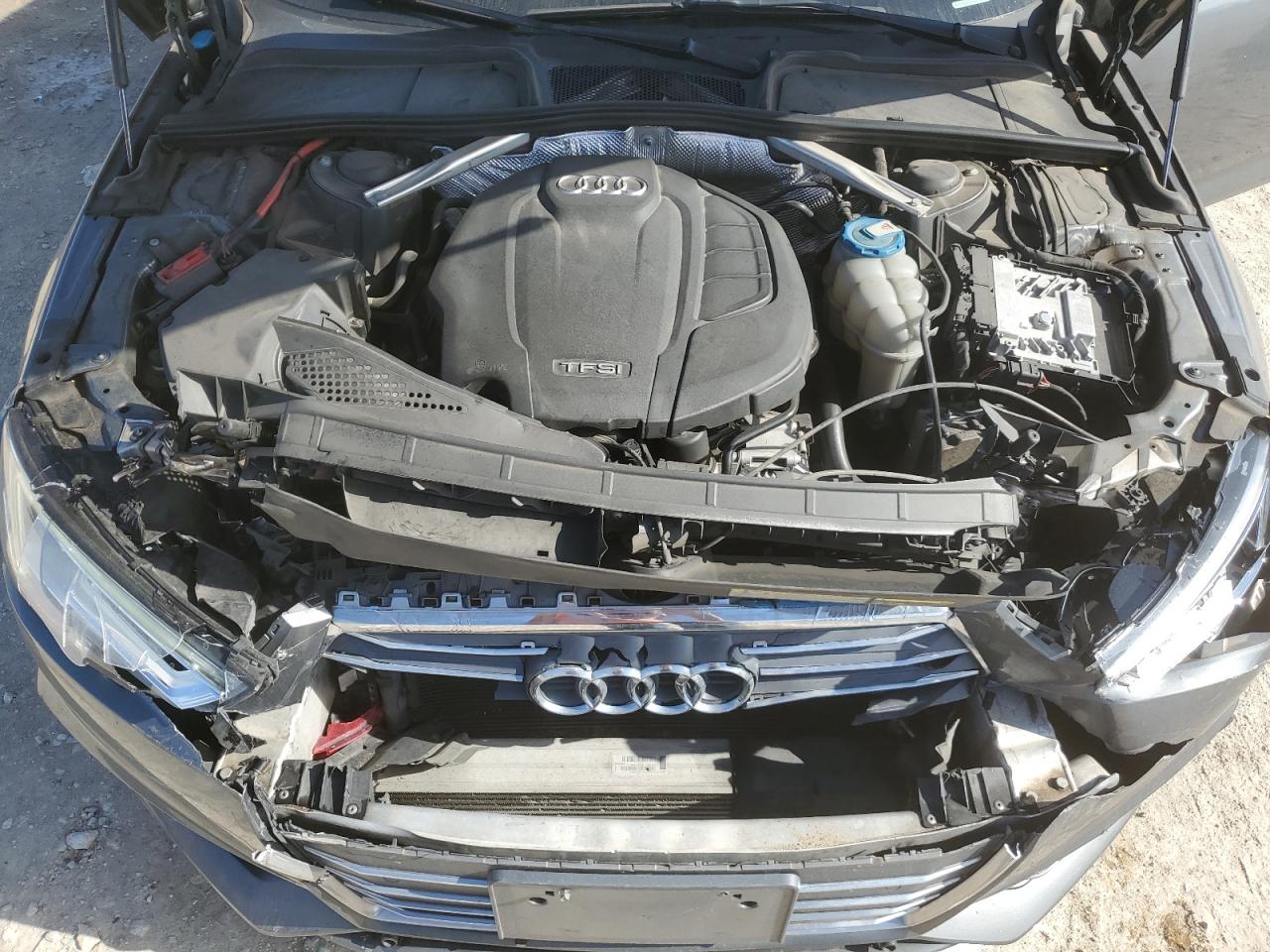 2017 Audi A4 VIN WAULNAF44HN008578 Copart auction photo, front end damage thumbnail 12