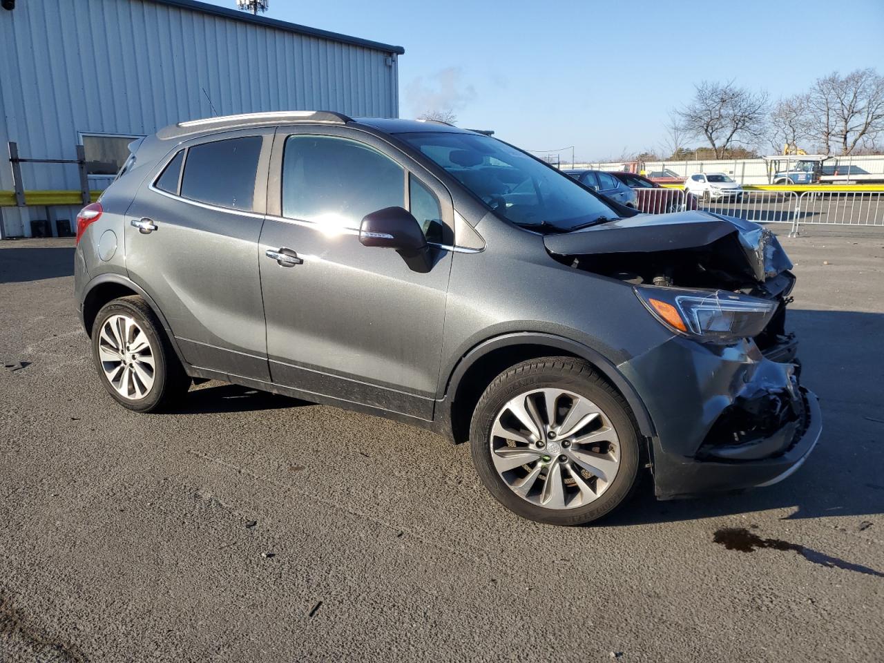 2017 Buick Encore VIN KL4CJASB1HB199617 Copart auction photo, front end / minor dent/scratches damage thumbnail 4
