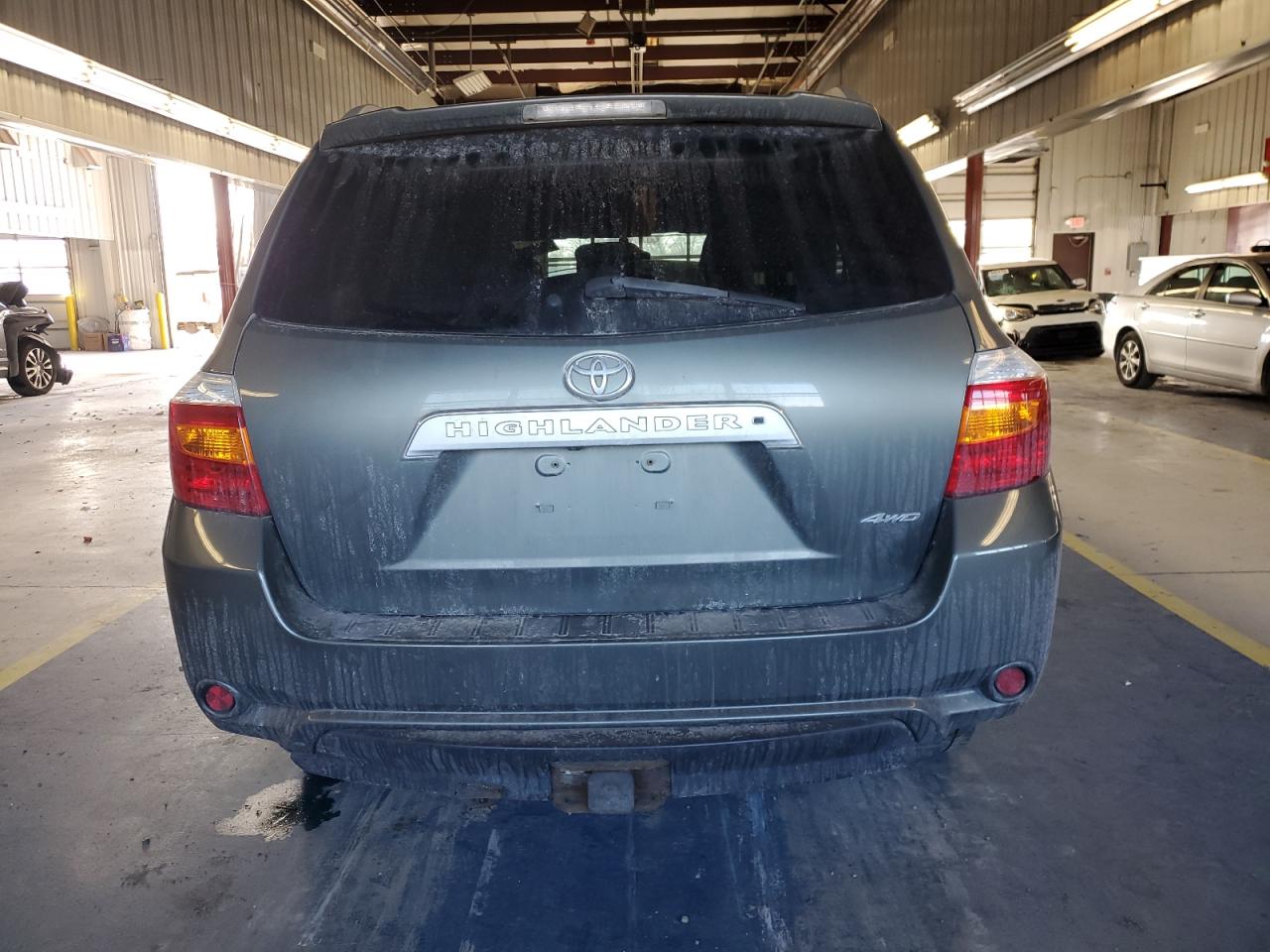 2010 Toyota Highlander VIN 5TDDK3EHXAS005135 Copart auction photo, all over damage thumbnail 6