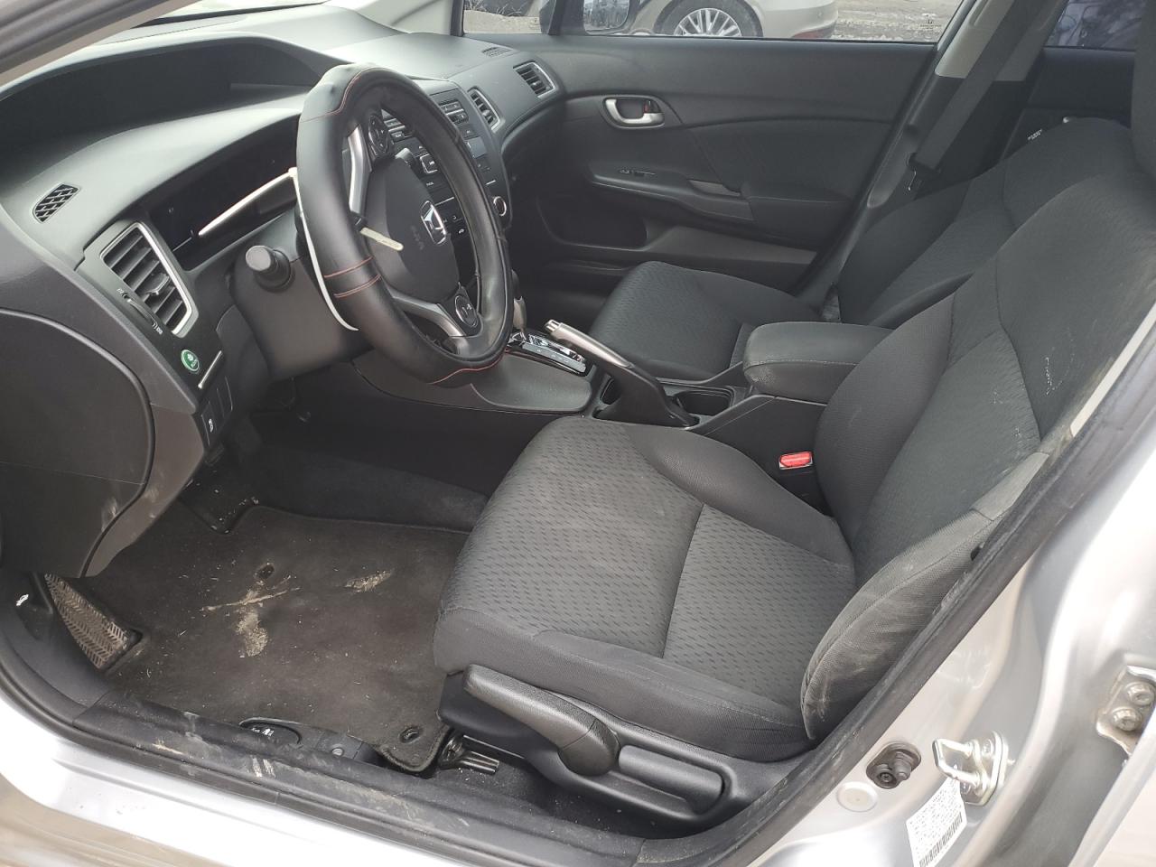 2015 Honda Civic VIN 2HGFB2F5XFH517282 Copart auction photo, front end / rear end damage thumbnail 7