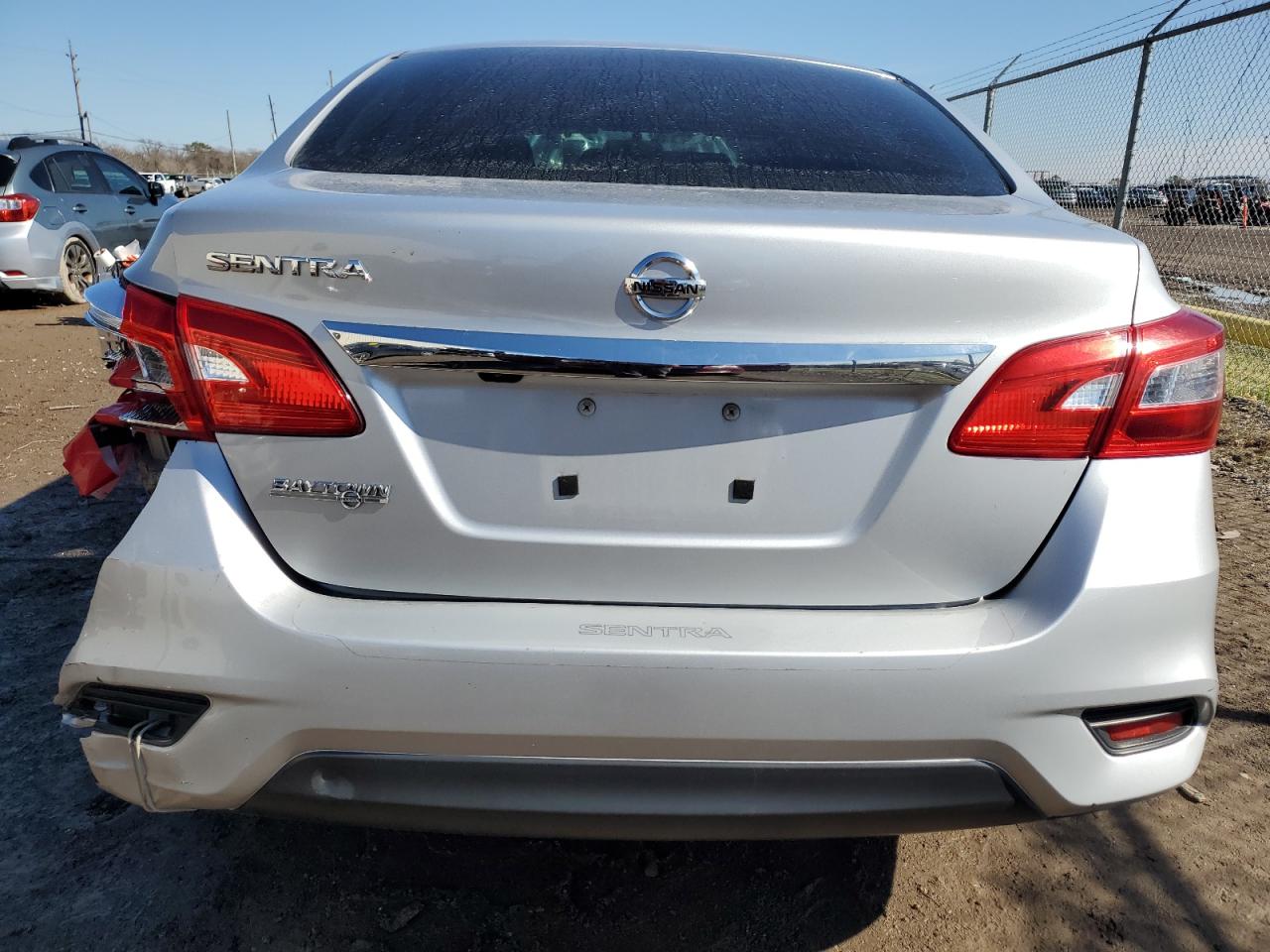 2018 Nissan Sentra VIN 3N1AB7AP3JY339154 Copart auction photo, rear end / side damage thumbnail 6