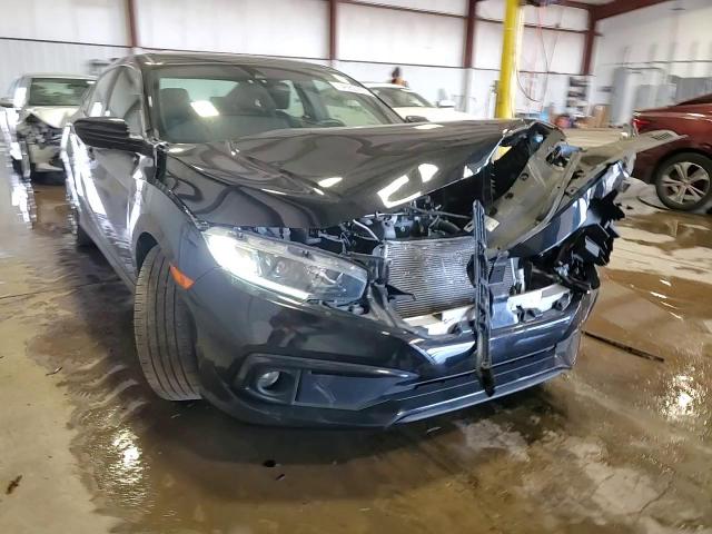 2019 Honda Civic VIN 2HGFC2F81KH529550 Copart auction photo, front end / side damage thumbnail 13