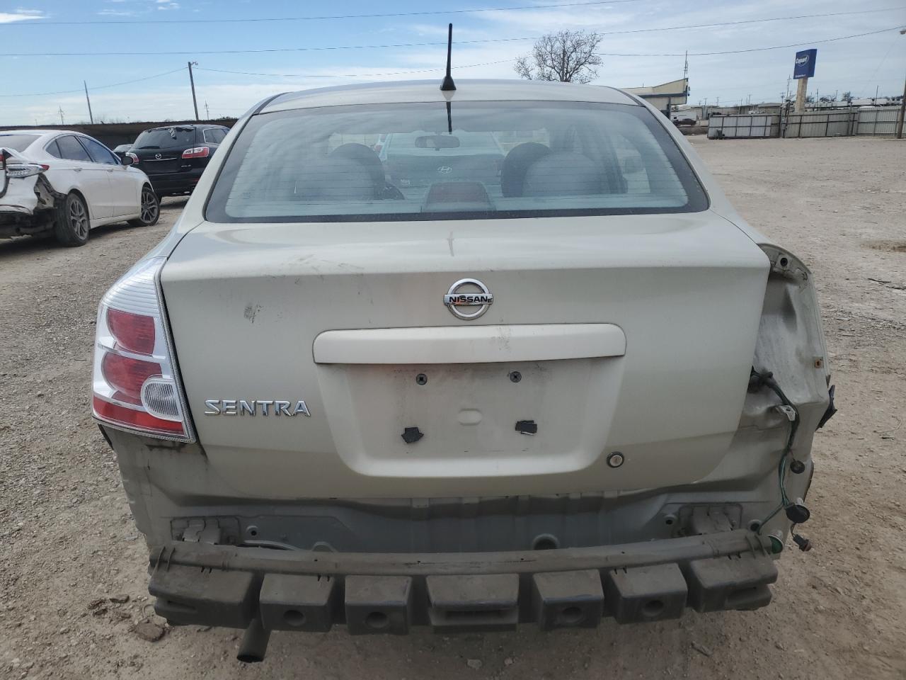 2008 Nissan Sentra VIN 3N1AB61E38L663169 Copart auction photo, rear end damage thumbnail 6