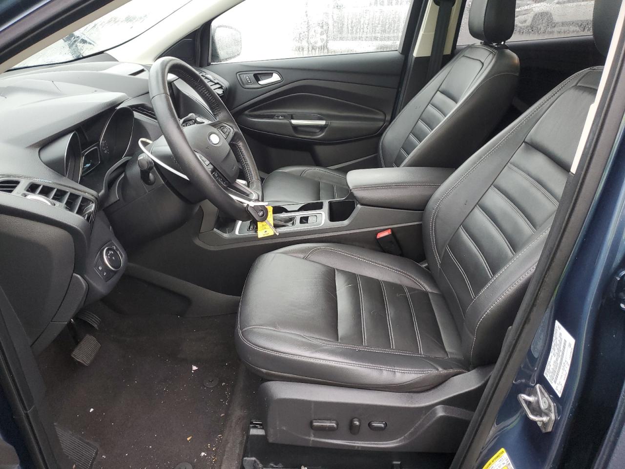 2018 Ford Escape VIN 1FMCU9HD8JUB50733 Copart auction photo, side / front end damage thumbnail 7