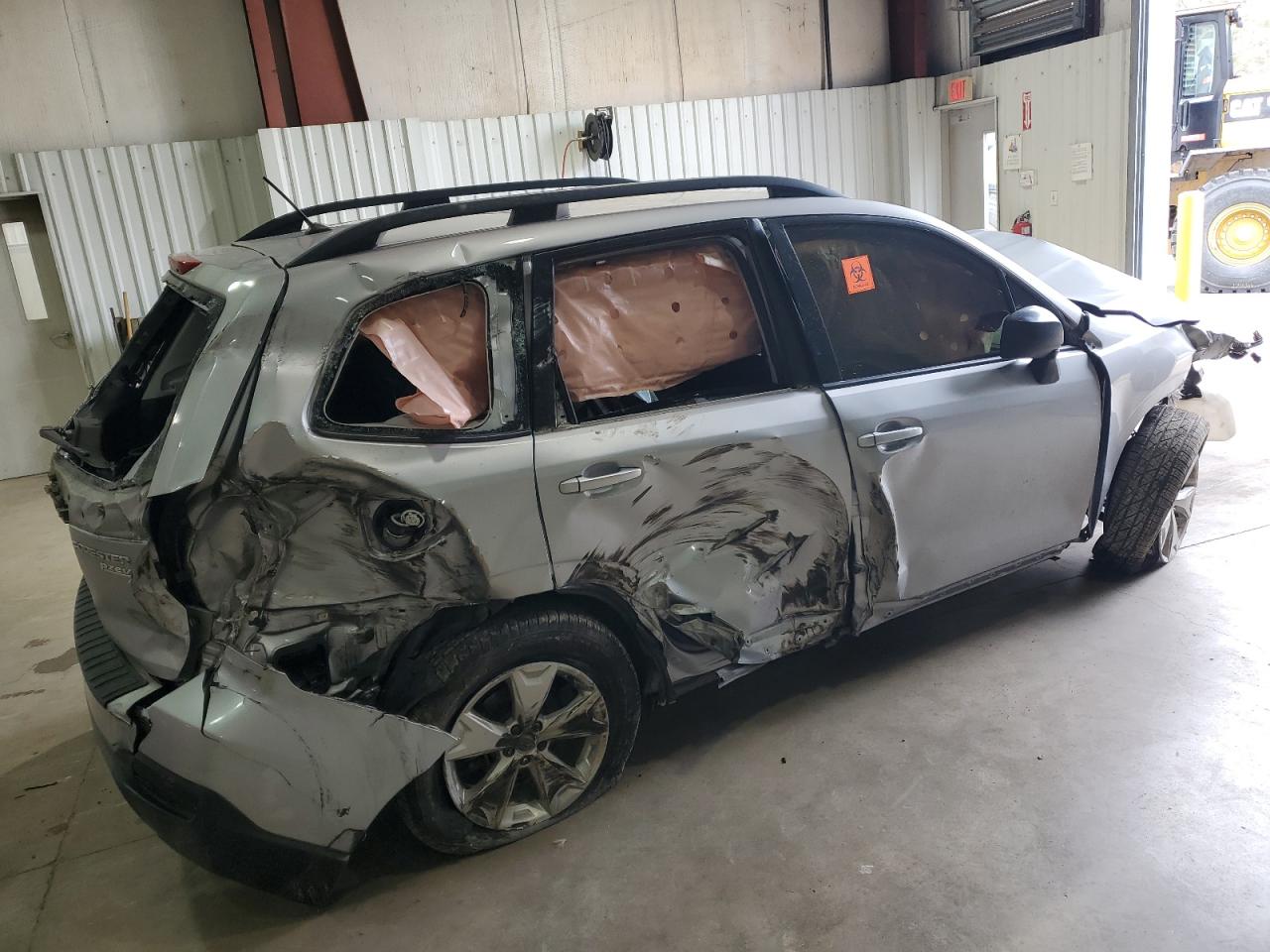 2015 Subaru Forester VIN JF2SJABC8FH546284 Copart auction photo, front end / all over damage thumbnail 3