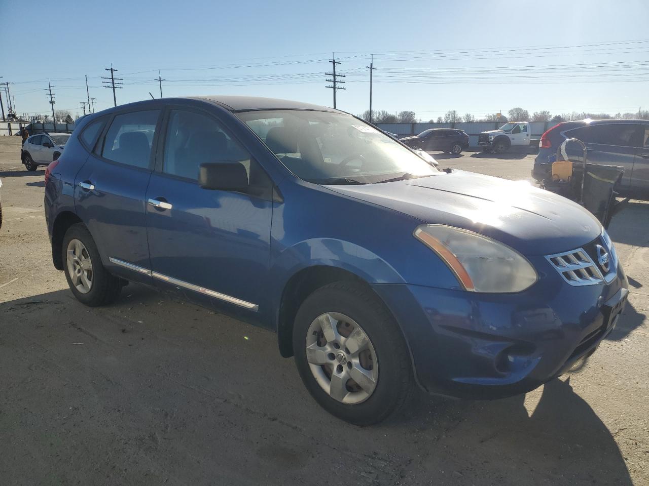 2011 Nissan Rogue VIN JN8AS5MVXBW273663 Copart auction photo, front end damage thumbnail 4