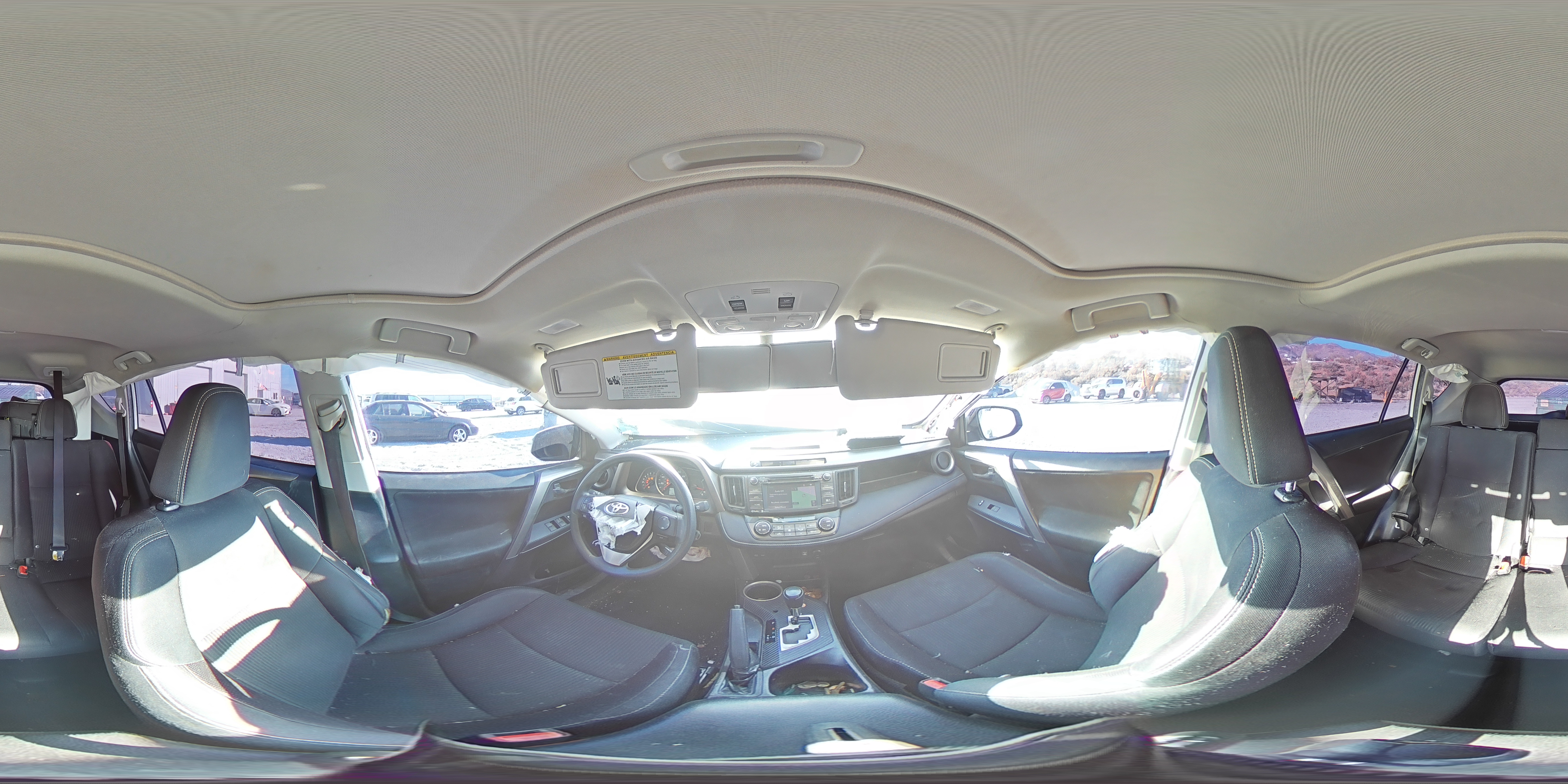 2015 Toyota RAV 4 VIN 2T3WFREV7FW231600 Copart auction photo, front end damage thumbnail 12