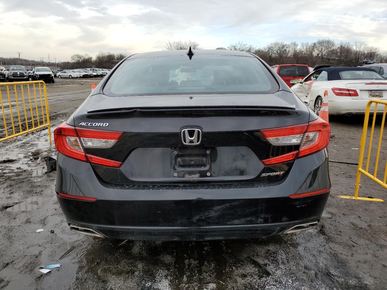 2018 Honda Accord VIN 1HGCV1F35JA068846 Copart auction photo, undercarriage / front end damage thumbnail 8