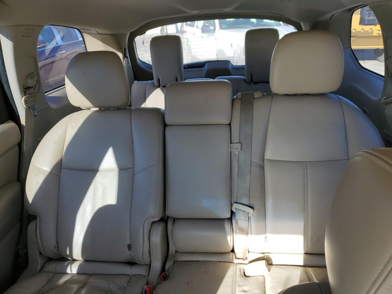 2015 Nissan Pathfinder VIN 5N1AR2MN8FC633957 Copart auction photo, top/roof / minor dent/scratches damage thumbnail 10