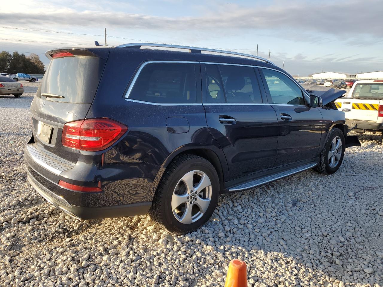 2017 Mercedes-Benz GLS-klasse VIN 4JGDF6EE1HA918803 Copart auction photo, front end / mechanical damage thumbnail 3