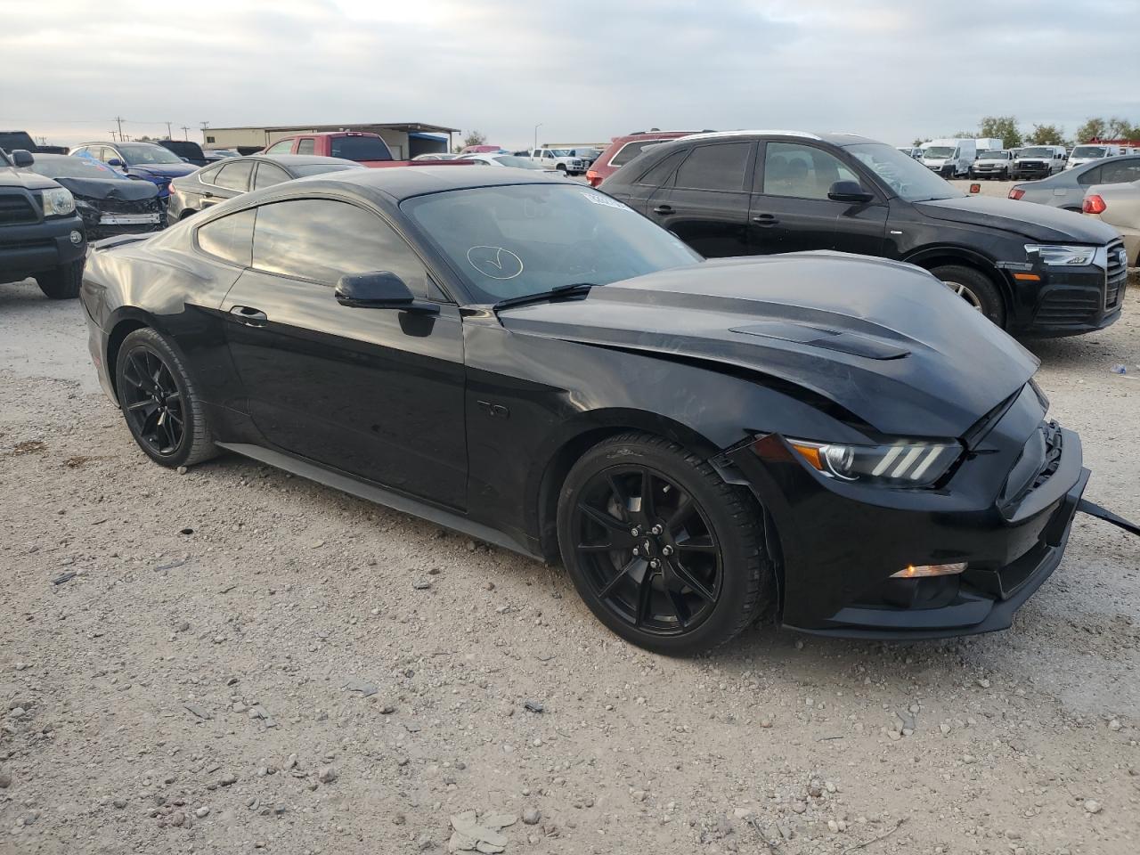 2017 Ford Mustang VIN 1FA6P8CF5H5259608 Copart auction photo, front end damage thumbnail 4