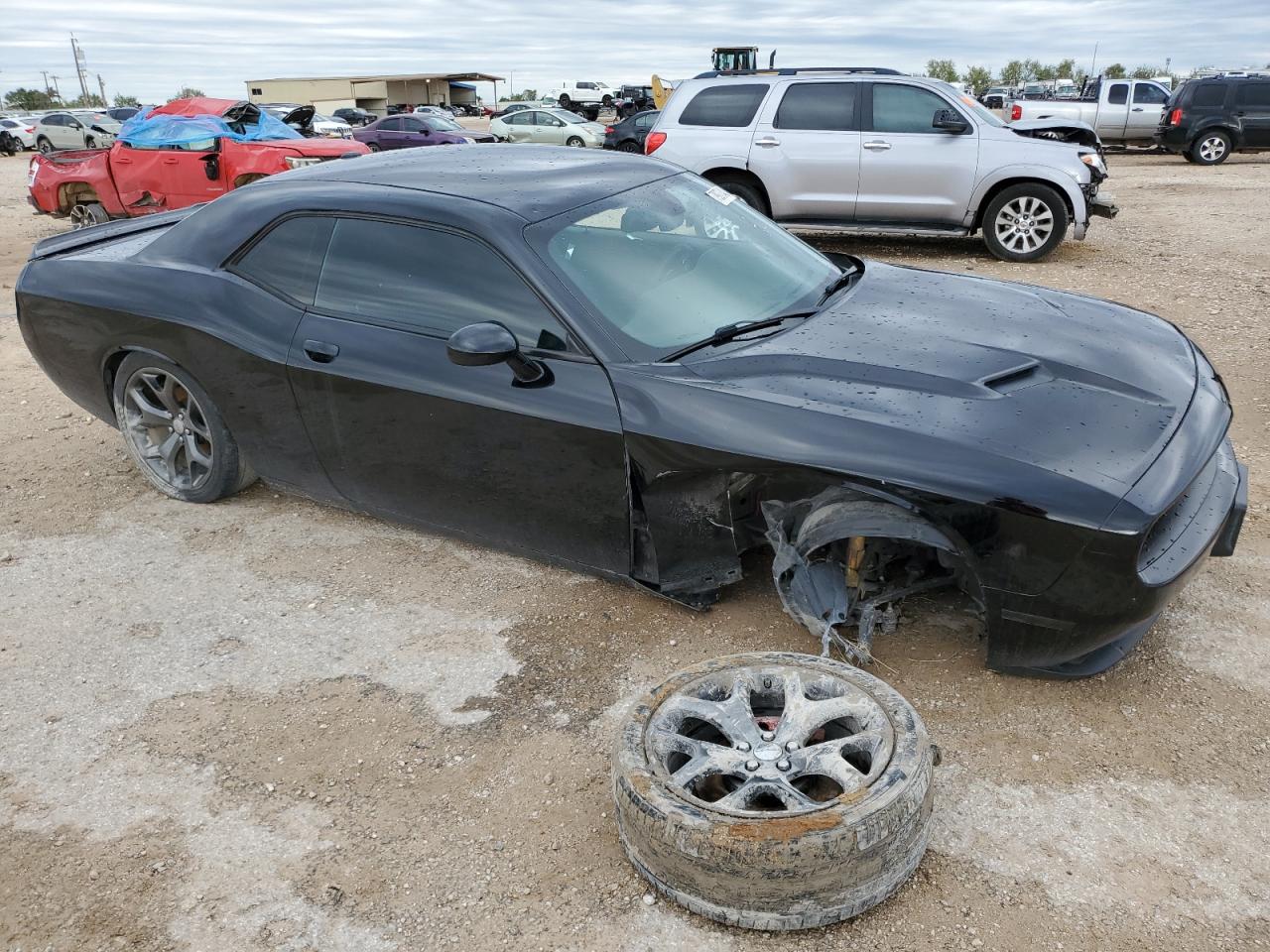 2015 Dodge Challenger VIN 2C3CDZAT2FH869495 Copart auction photo, undercarriage / front end damage thumbnail 4