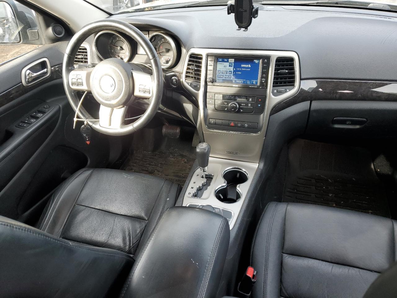 2012 Jeep Grand Cherokee VIN 1C4RJFAG2CC156918 Copart auction photo, top/roof damage thumbnail 8