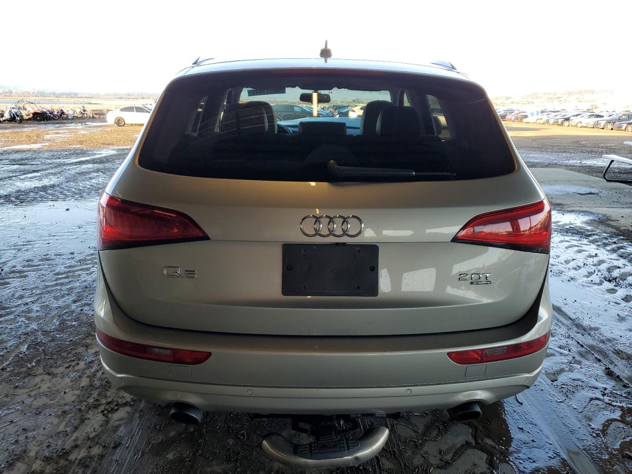 2014 Audi Q5 VIN WA1LFAFP4EA112138 Copart auction photo, front end damage thumbnail 6
