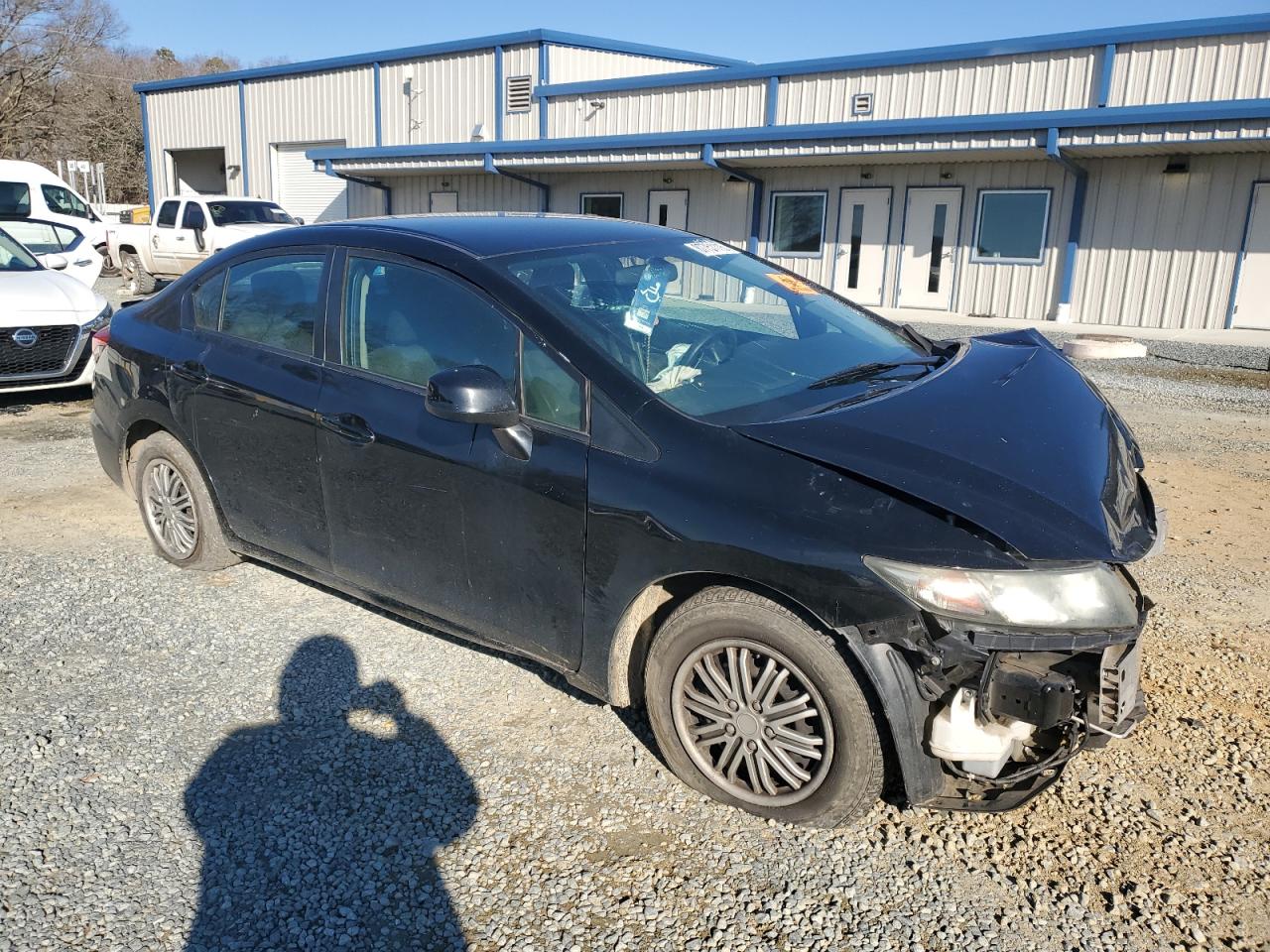 2014 Honda Civic VIN 19XFB2F58EE222304 Copart auction photo, front end damage thumbnail 4