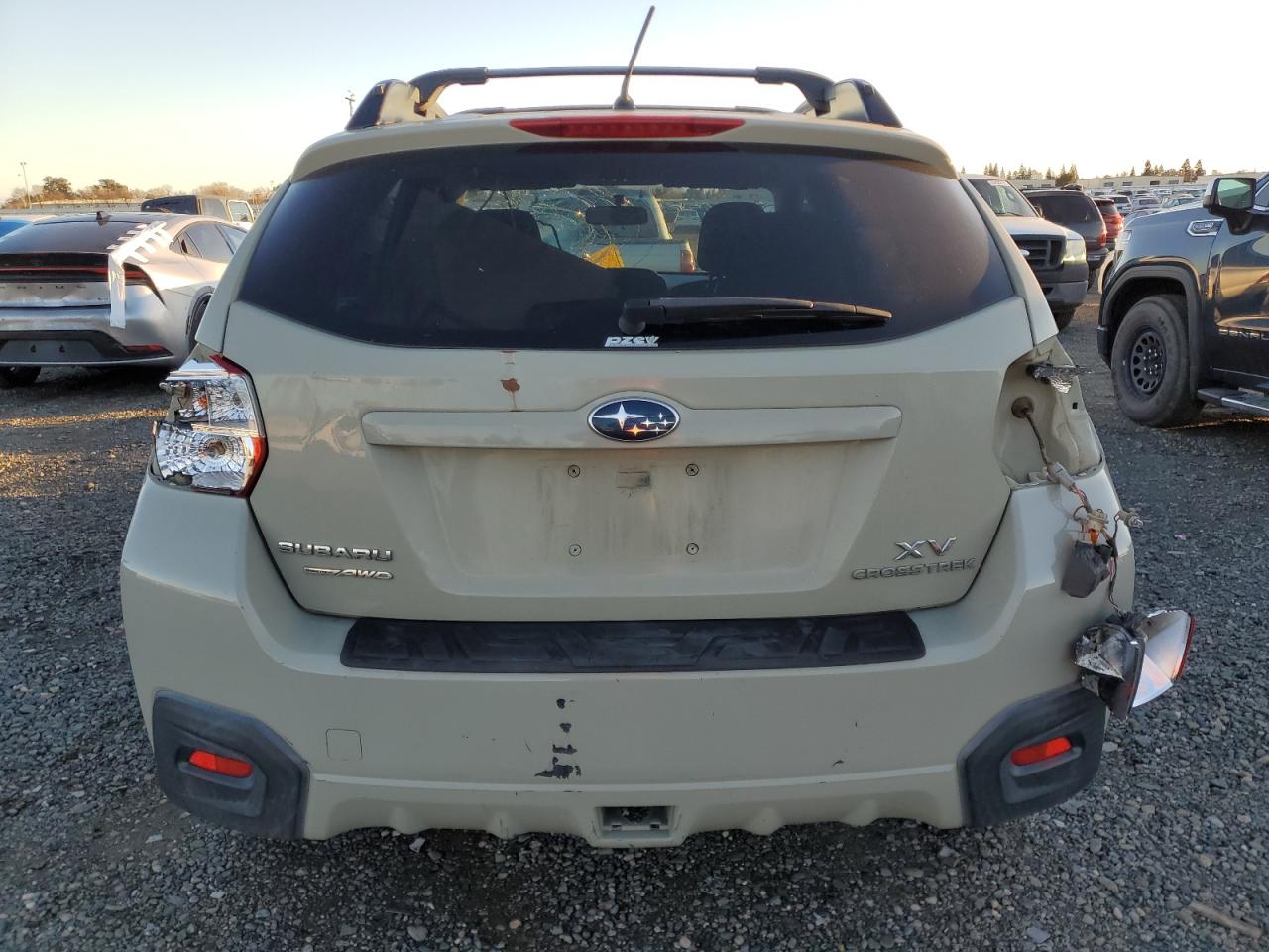 2013 Subaru XV VIN JF2GPACC3DG210290 Copart auction photo, all over damage thumbnail 6