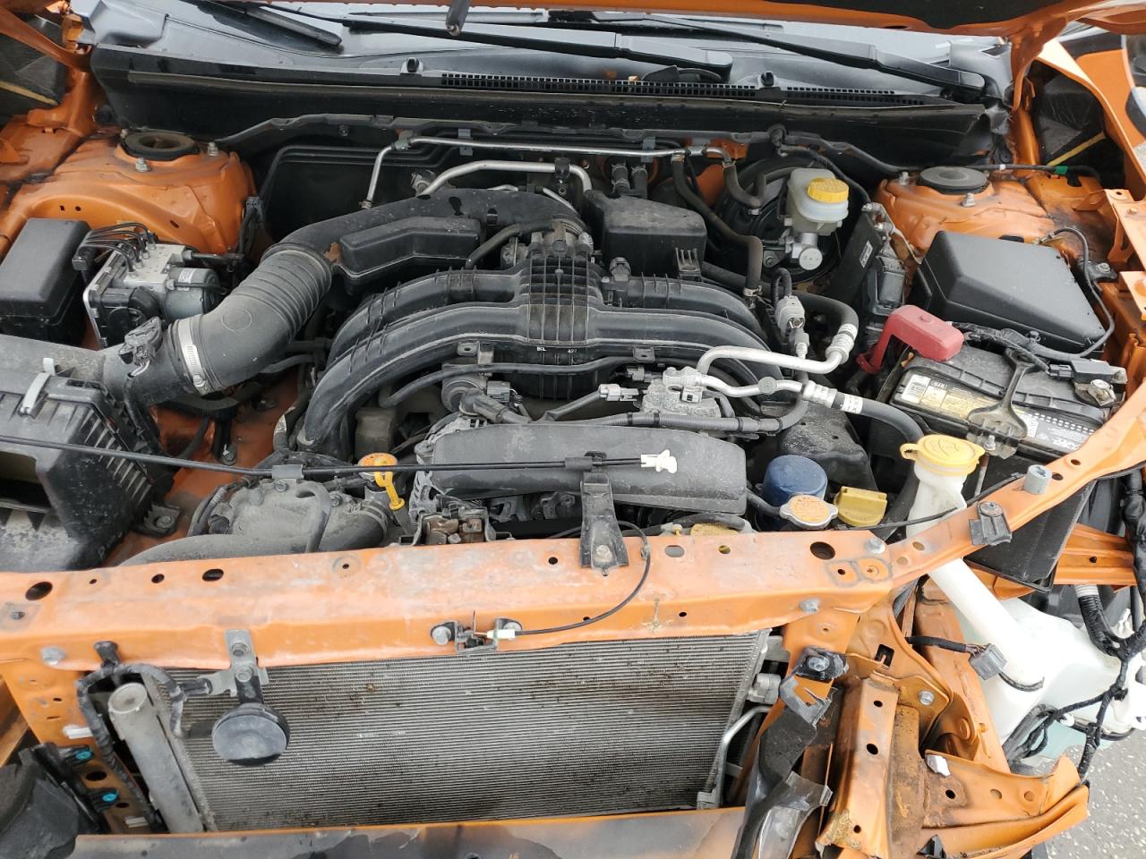 2018 Subaru XV VIN JF2GTAMC8JH323619 Copart auction photo, front end damage thumbnail 12